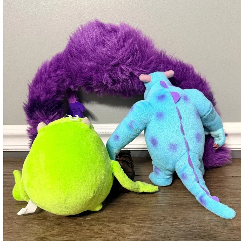 Disney Pixar Monsters‎ Inc Plush Lot Mike Sulley Art Monsters University Mattel